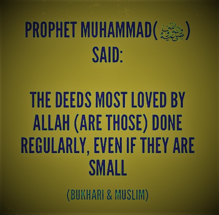 allah-deeds-loved-small-regular-hadith-prophet
